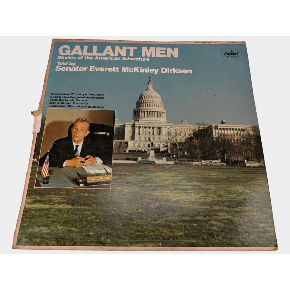 Everett McKinley Dirksen Gallant Men Capitol T-2643 Mono Vinyl LP 1966